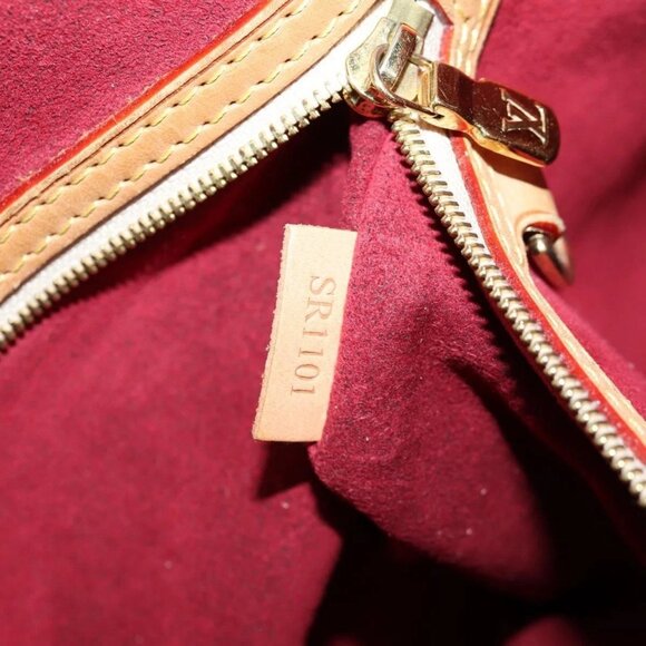 LOUIS VUITTON Monogram Multicolor Annie GM Tote Bag White M40303 LV Auth 133621V - Picture 10 of 16